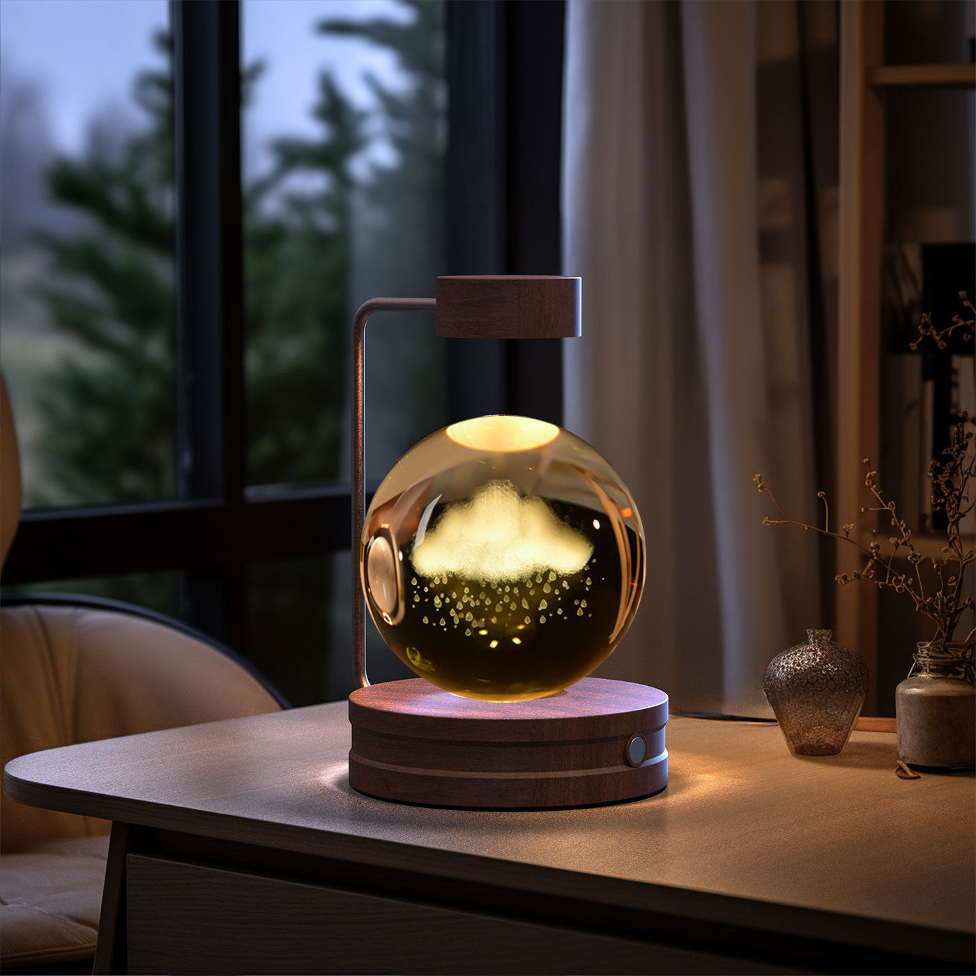crystal night light