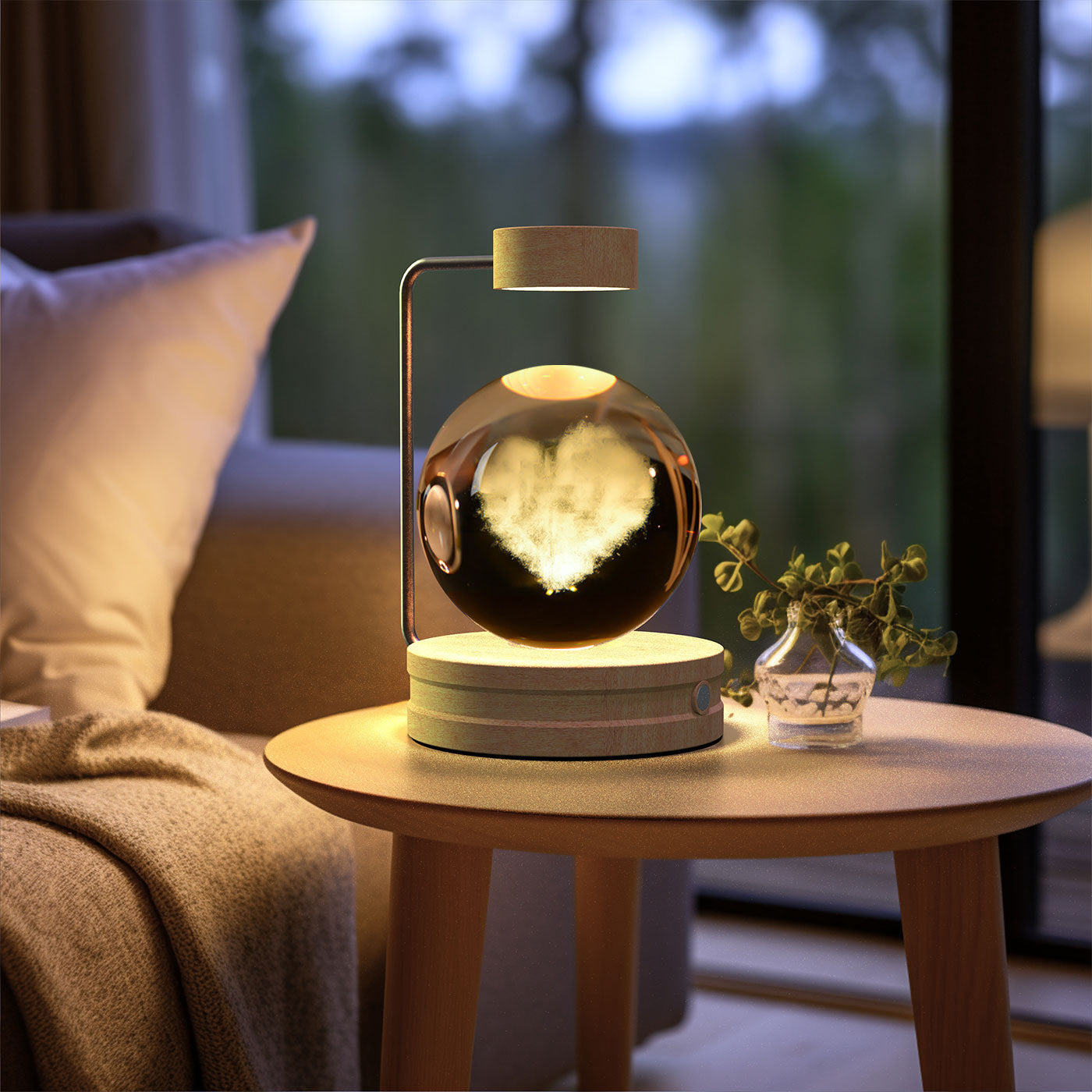 crystal night light
