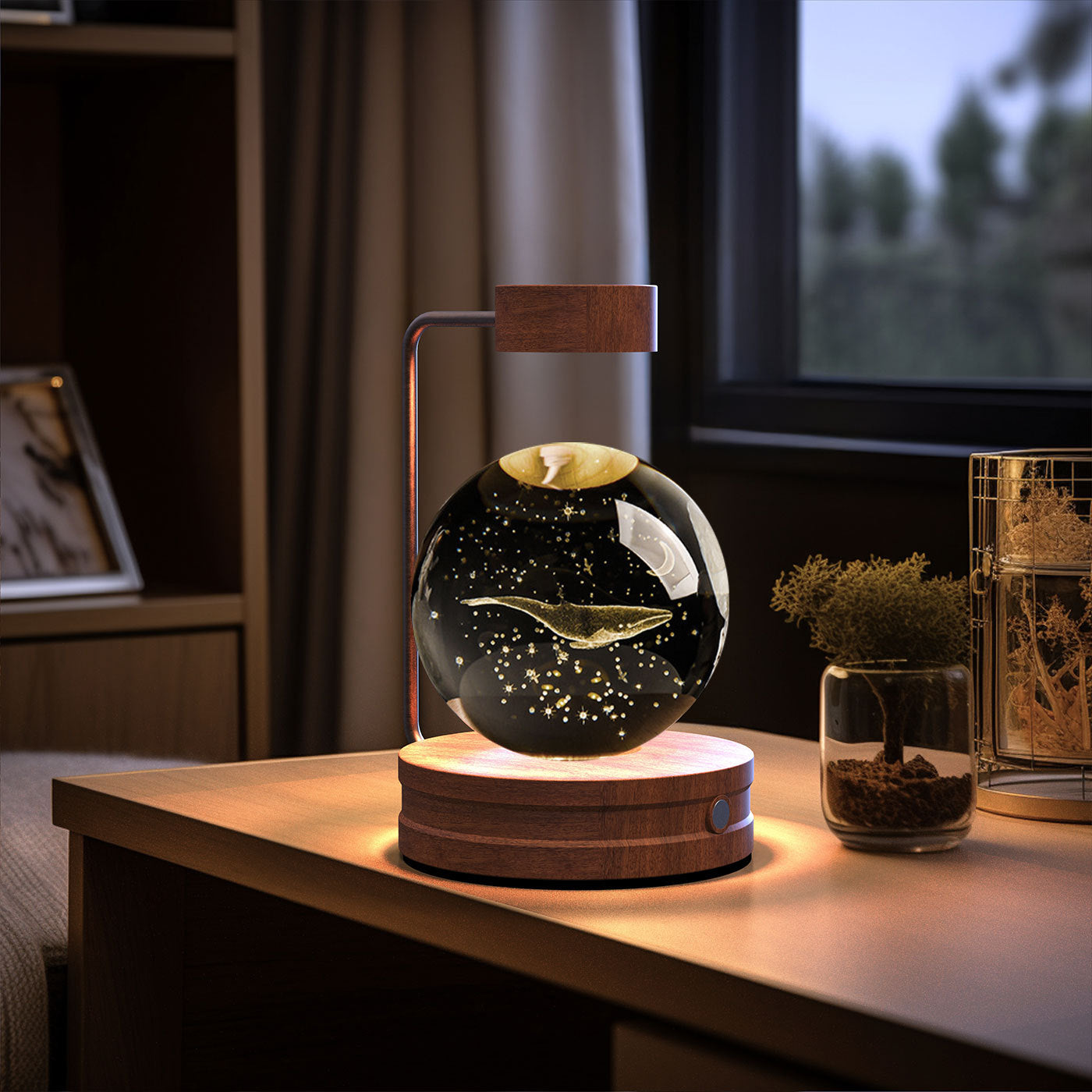 crystal night light