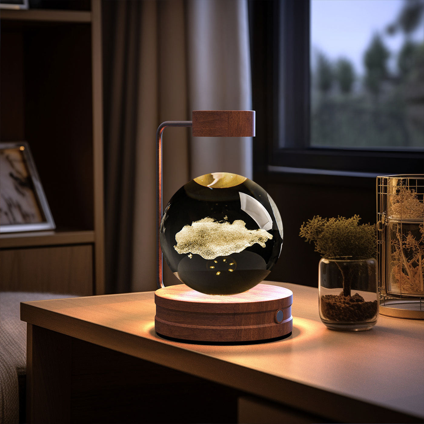 crystal night light