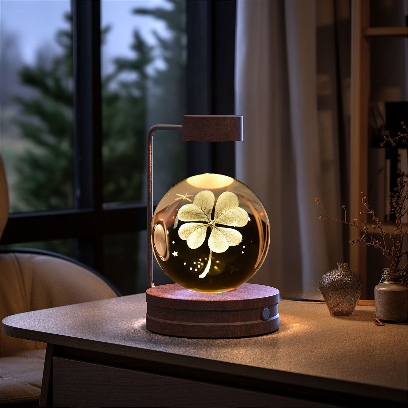 crystal night light