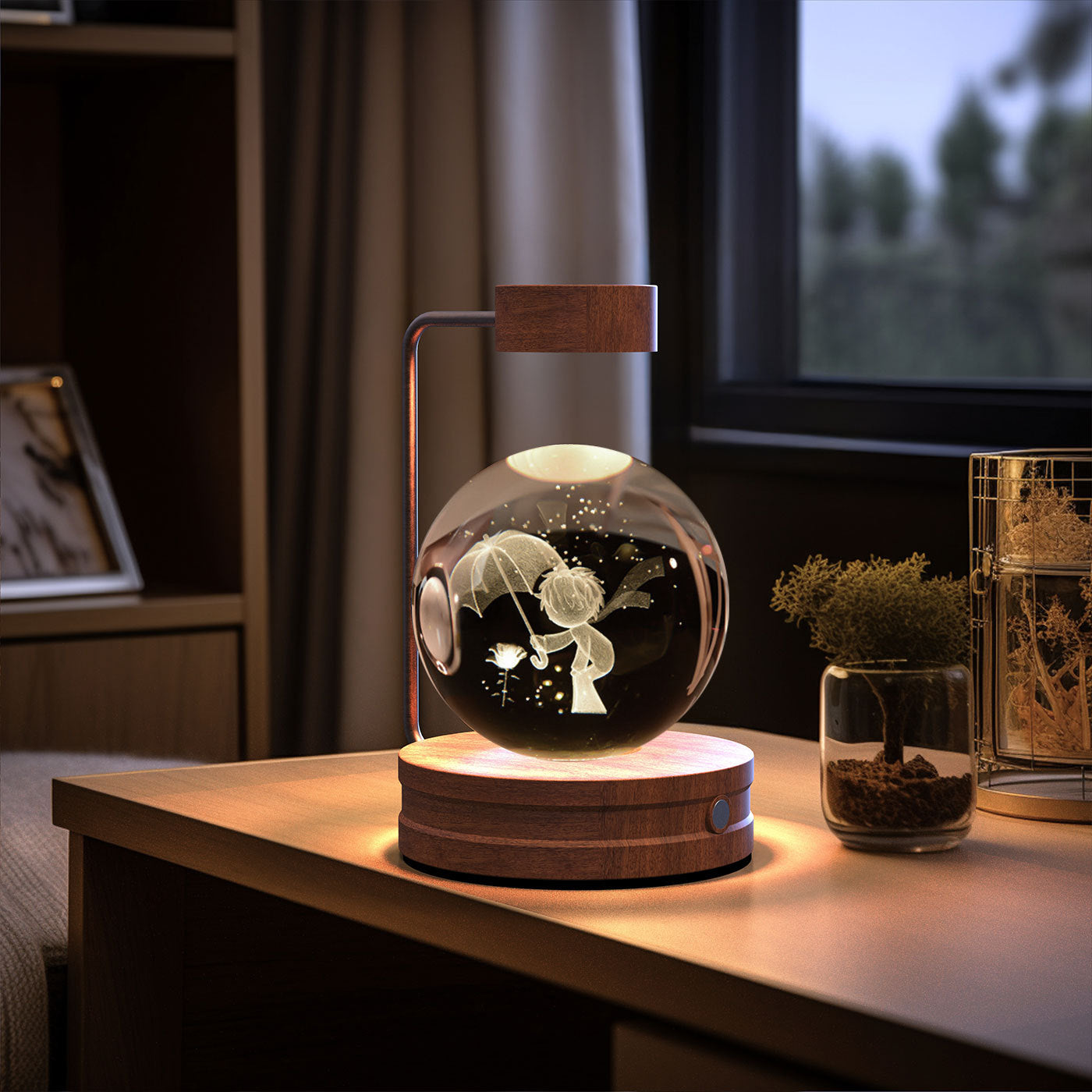 crystal night light