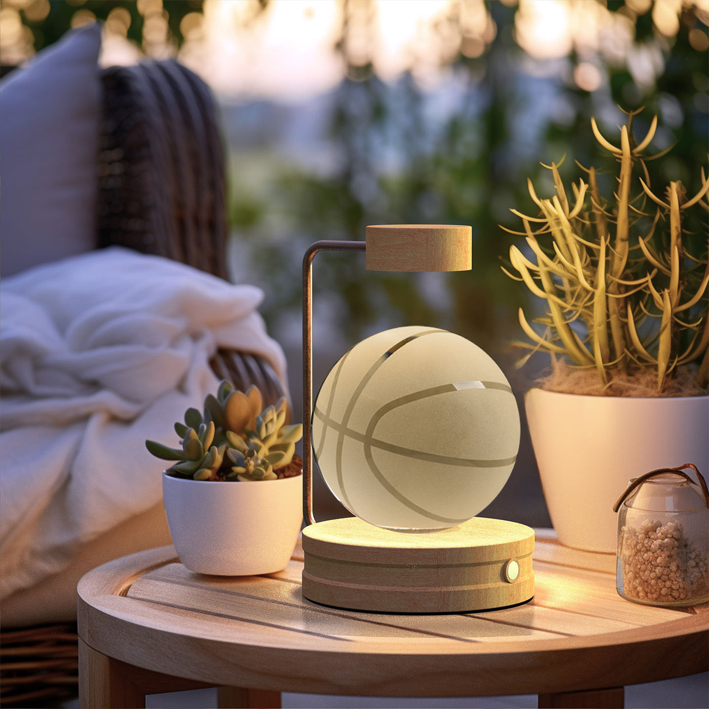 crystal night light