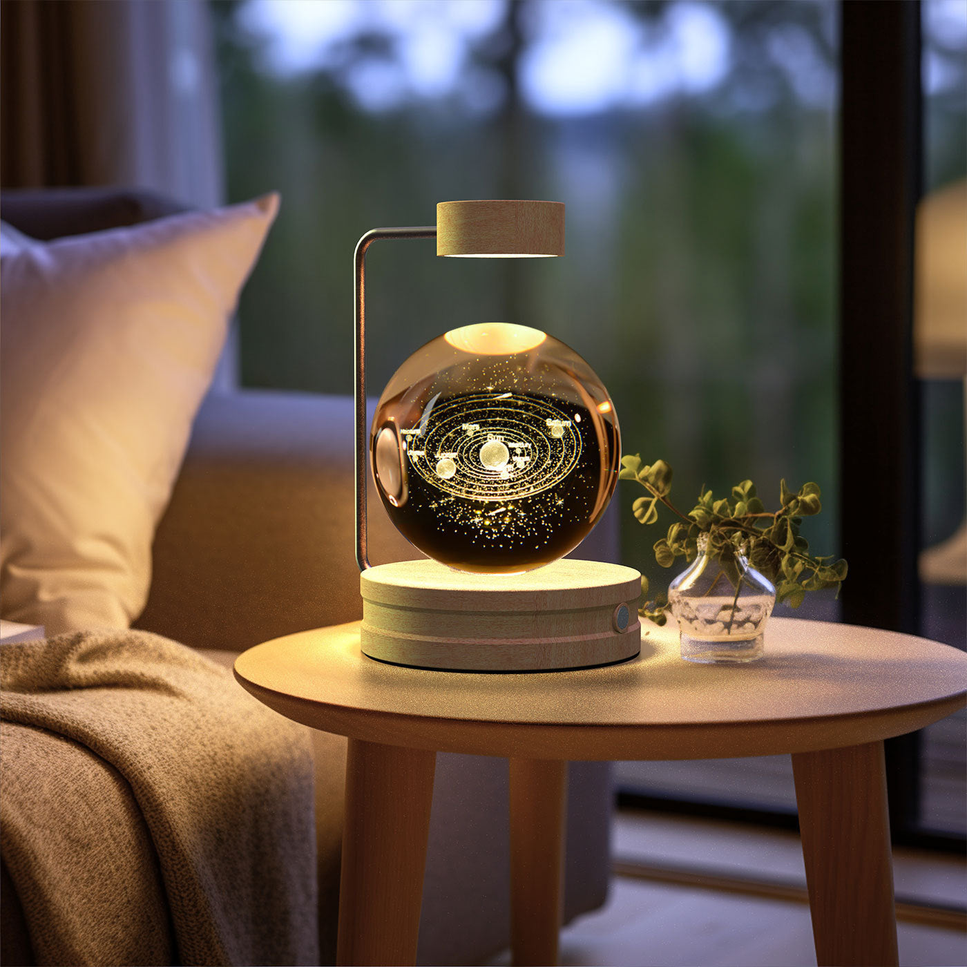 crystal night light
