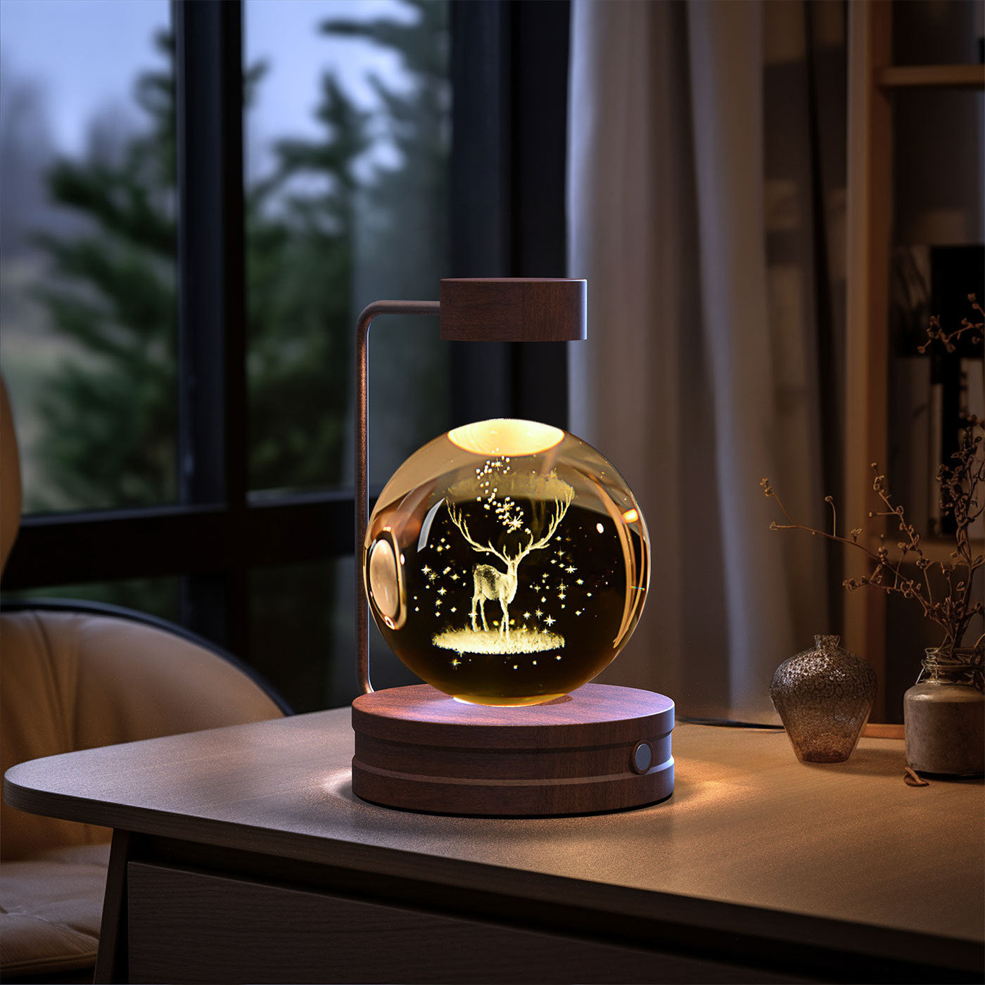 crystal night light