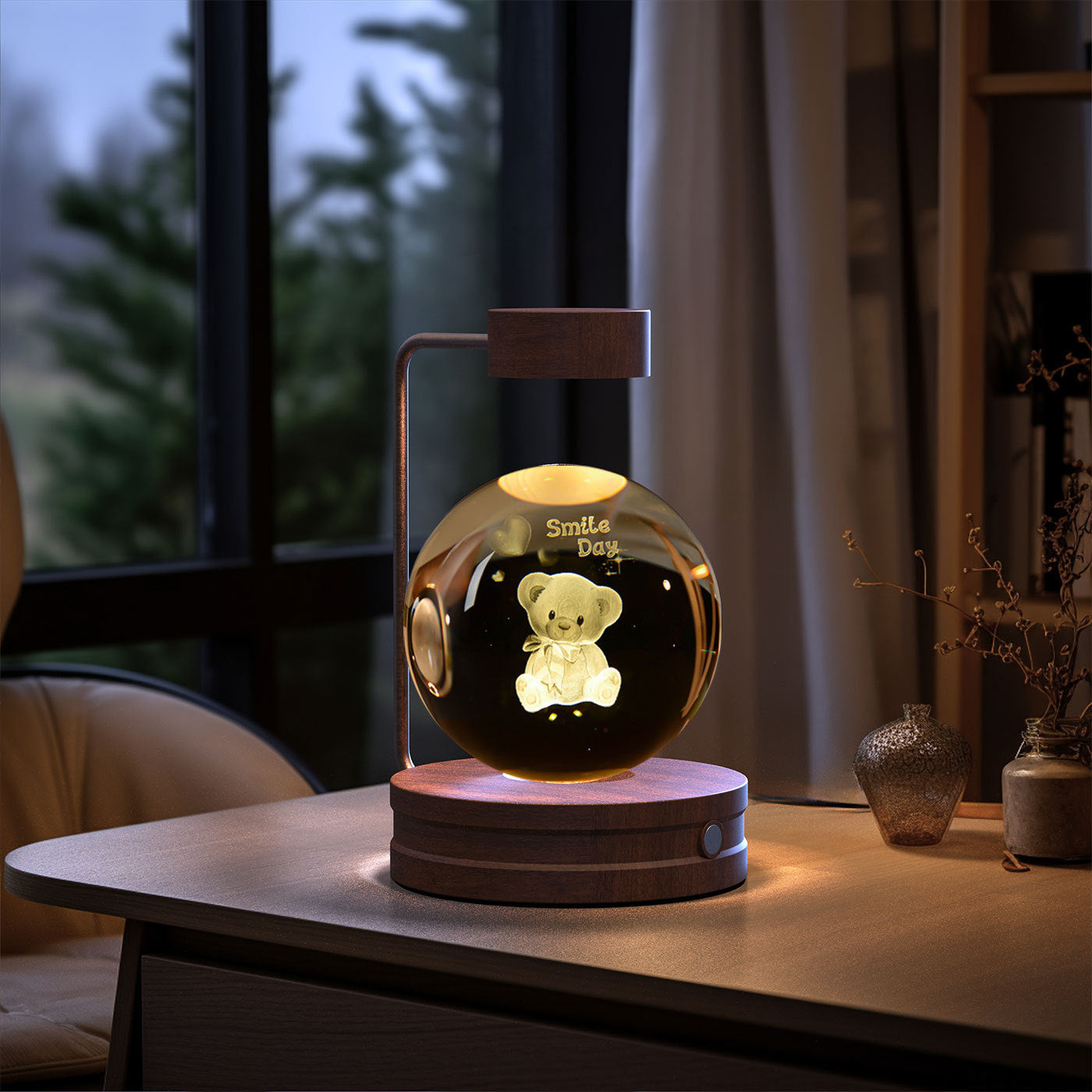 crystal night light