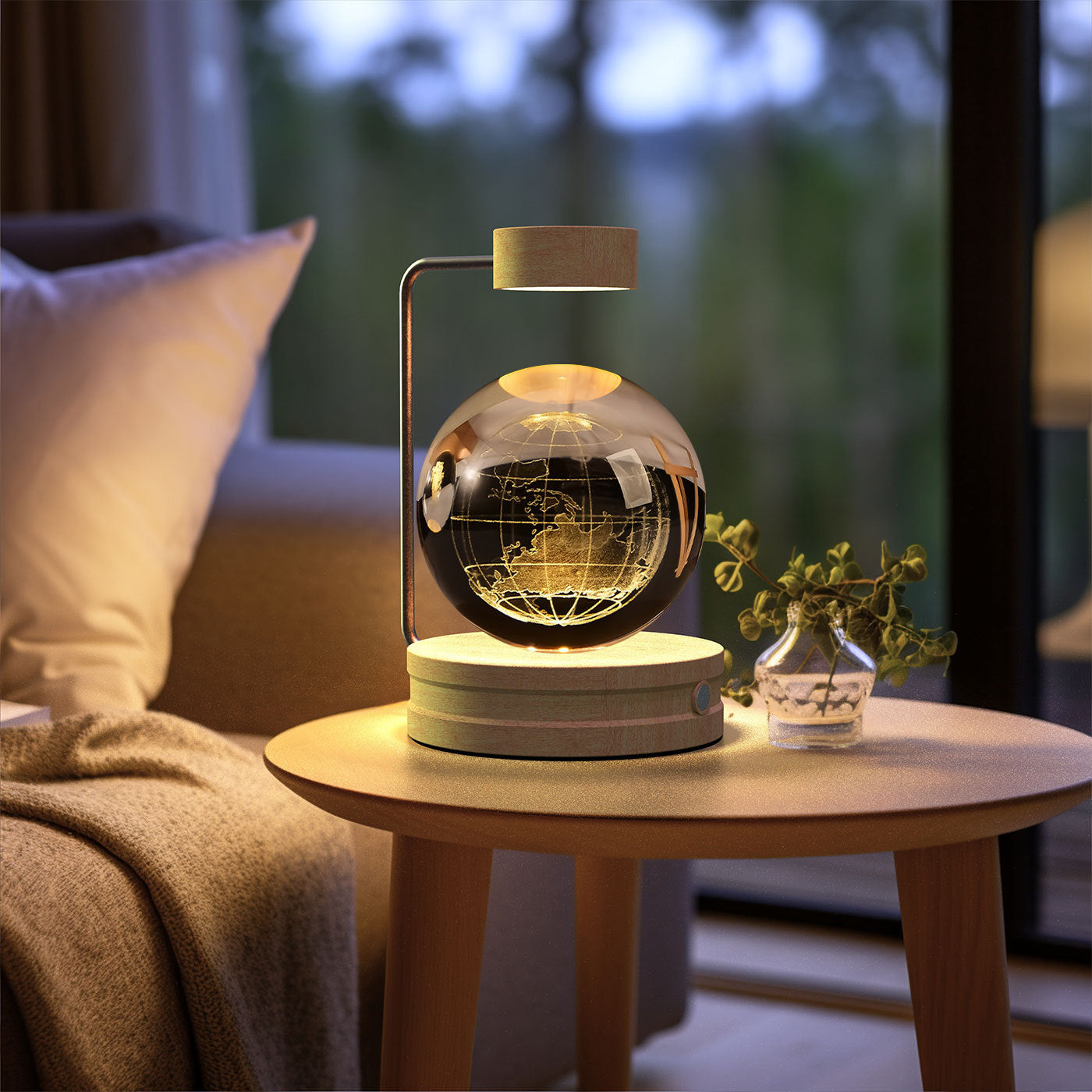 crystal night light