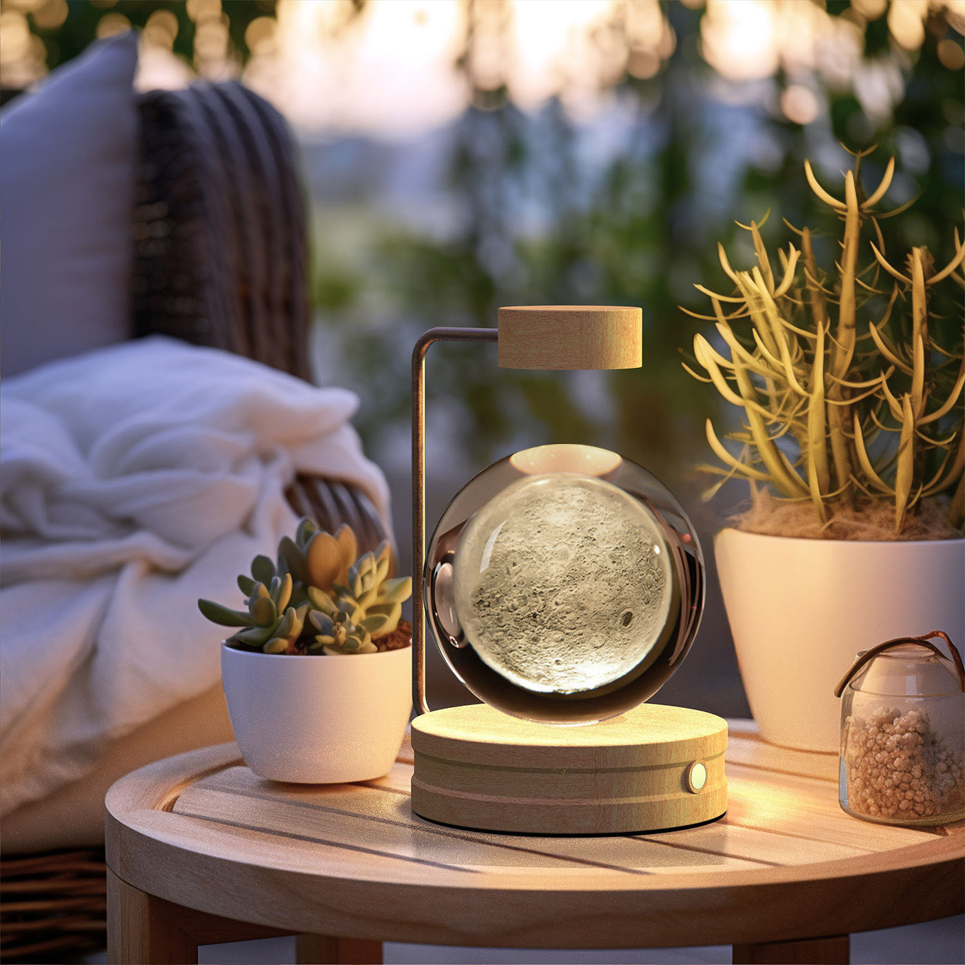 crystal night light