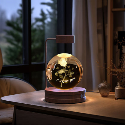 crystal night light
