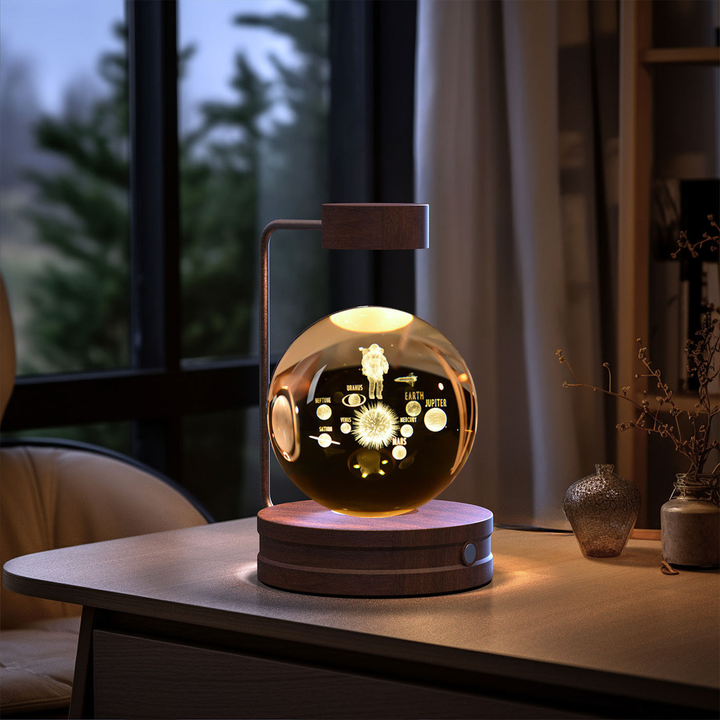 crystal night light