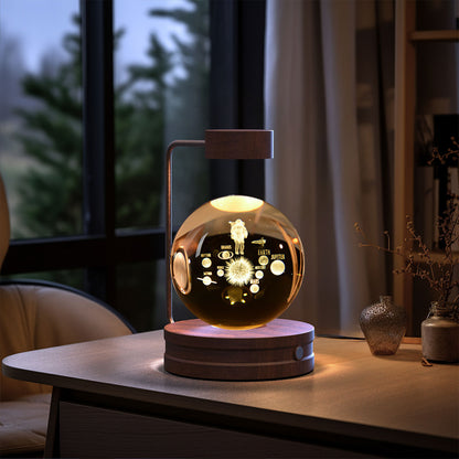 crystal night light