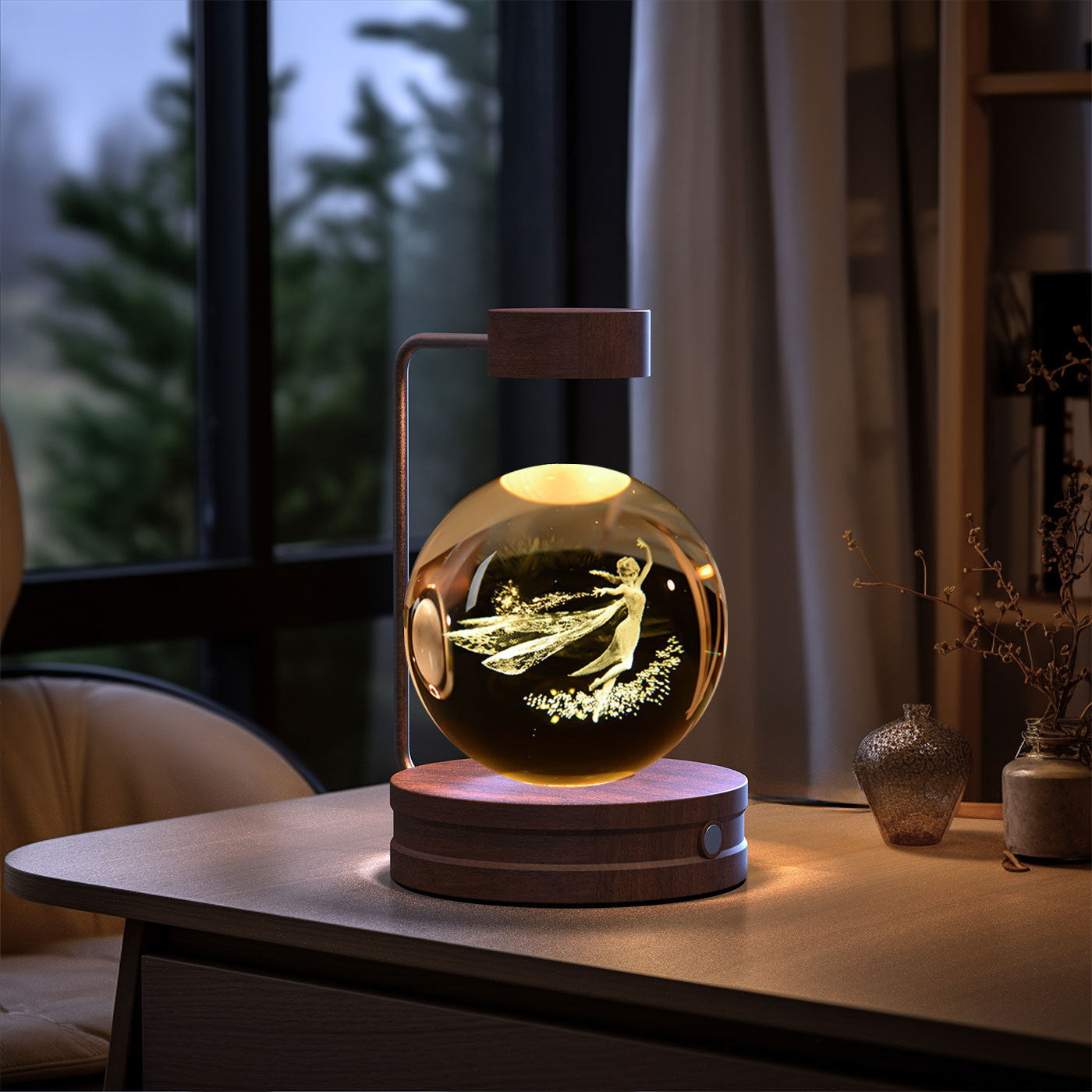 crystal night light