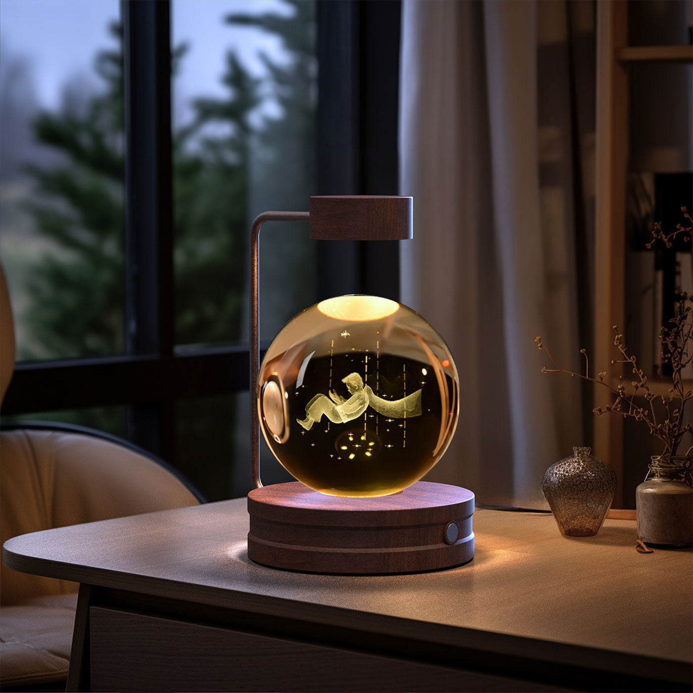 crystal night light