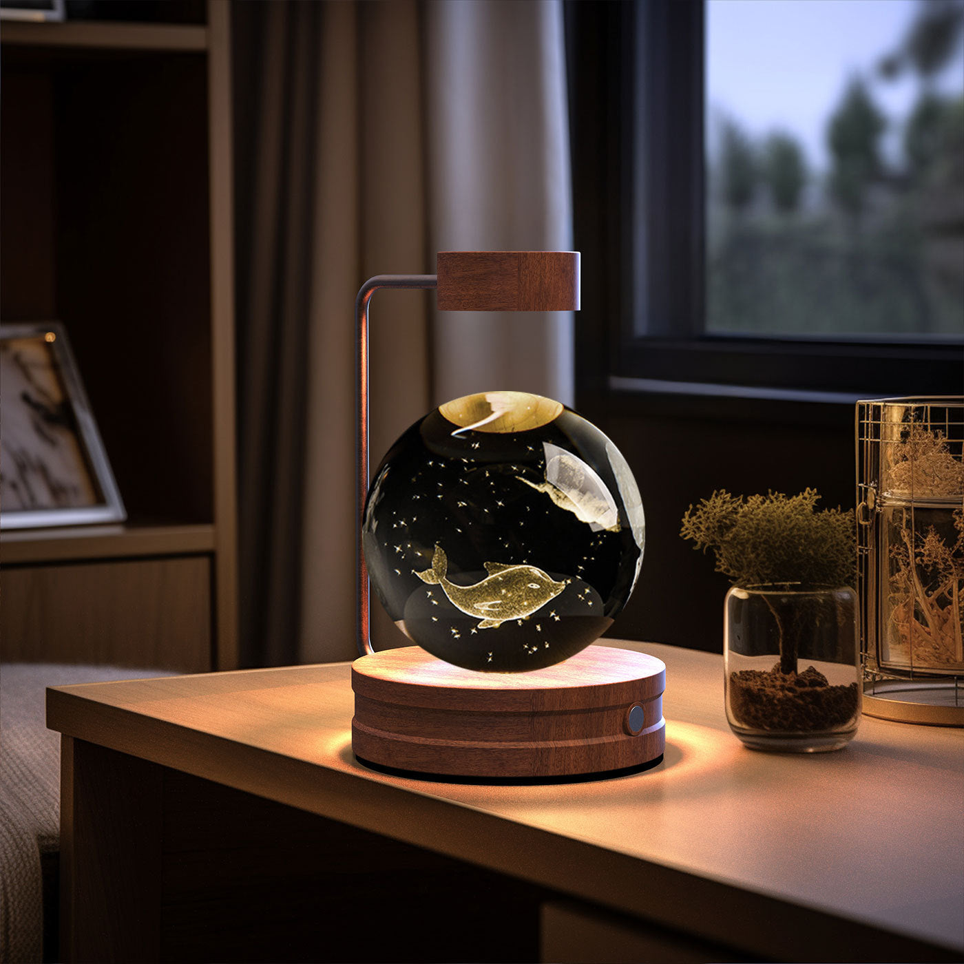crystal night light