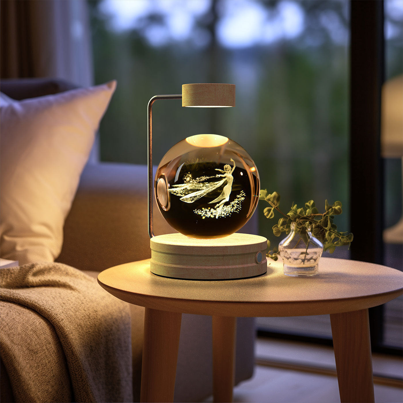 crystal night light